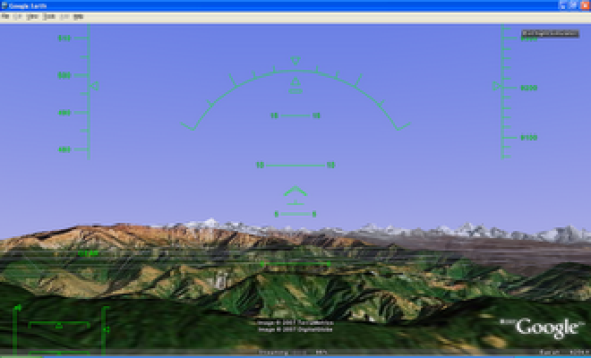 Google Flight Simulator