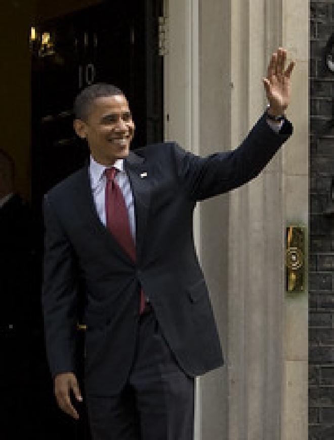 Obama em Londres, 27 de Julho