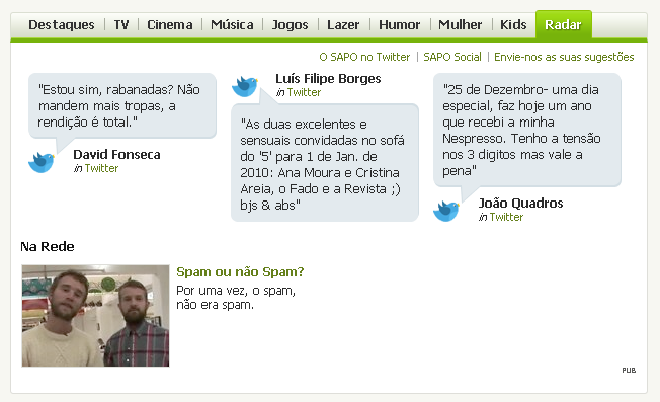 planetasoares.com no sapo